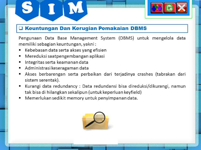 Keuntungan pemakaian DBMS