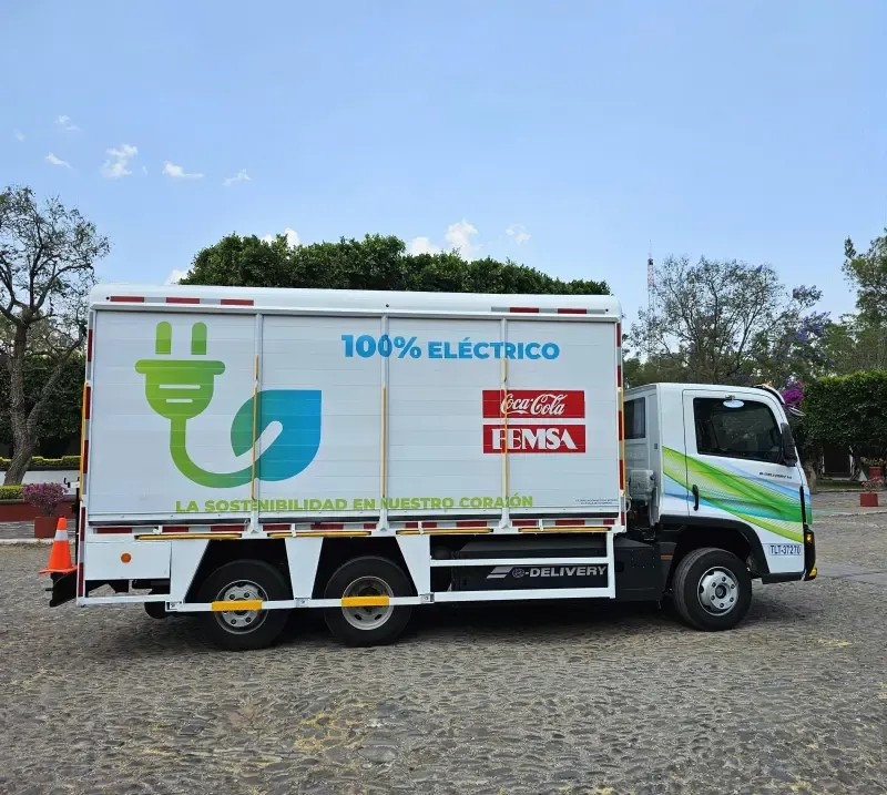caminhão eletrico da Volkswagen no mexico