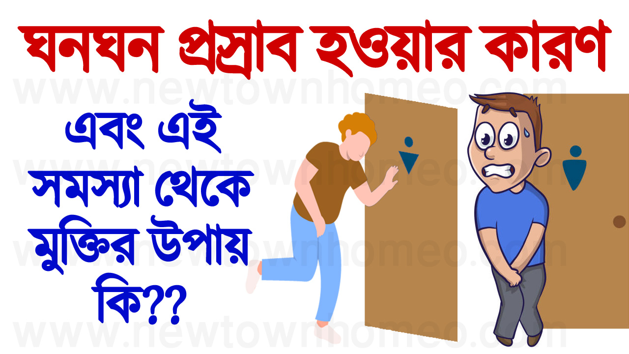 ন ঘন প্রস্রাব হওয়ার কারণ ও প্রতিকার