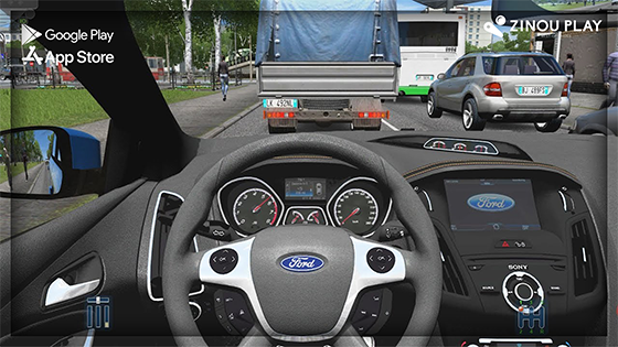 Simulateur de jeux de voiture version mobile Android iOS