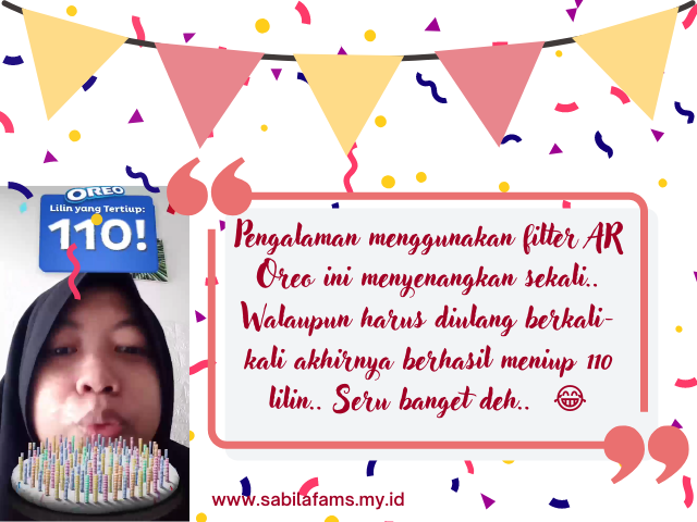 Fitur Filter AR Oreo 110th Birthday Celebration