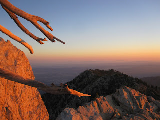 Looking southwest from Ontario Peak