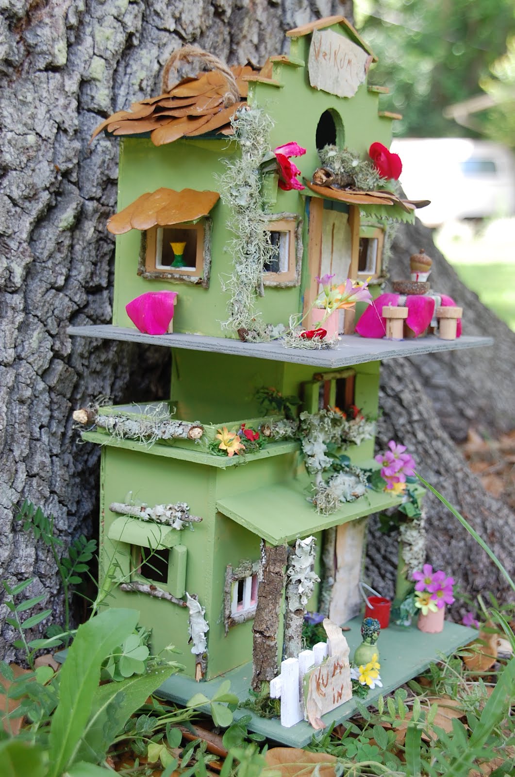 Barefoot Dancing Wildly: Building a Fairy House out of ...