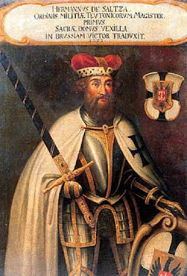 Hermann von Salza (or Hermann of Salza) (c. 1165 – March 20, 1239) was the fourth Grand Master of the Teutonic Knights | Prussian Crusade | The Northern Crusades