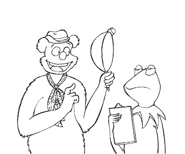 #3 The Muppets Coloring Page