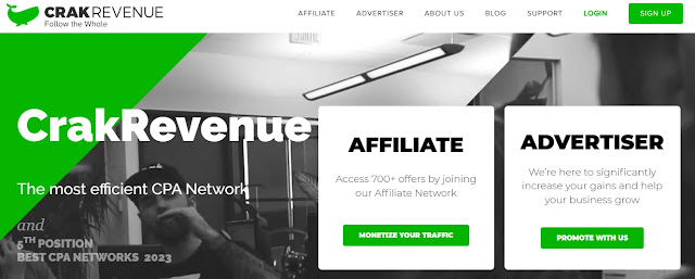 Crakrevenue CPA network