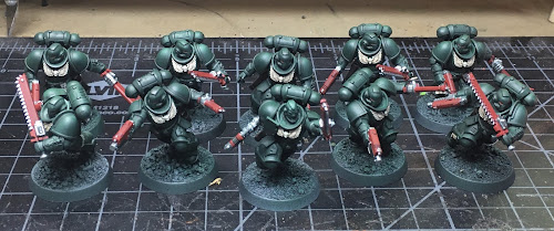 Dark Angels Assault Intercessors WIP