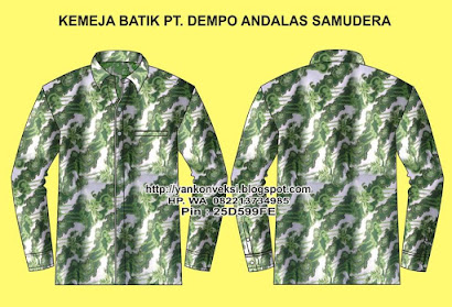 BAJU SERAGAM BATIK PT DEMPO