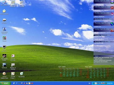 Calendar Computer Programs on Active Desktop Calendar 7 18