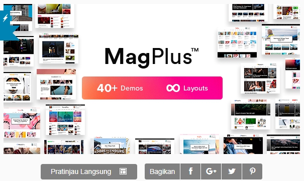 Magplus V2.9 | Tema Wordpress Premium Blog Responsif 