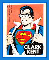 1979 Cracker Jack Timbre Super Hero Stamps - Clark Kent