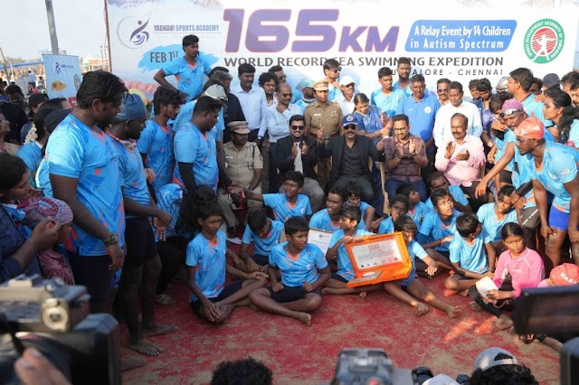 THEY BEAT AUTISM WITH WORLD RECORD