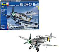 Revell 1/32 Messerschmitt Bf109 G-6 Late & early version (04665) Color Guide & Paint Conversion Chart