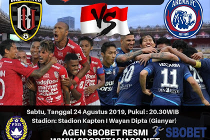 Prediski Kekuatan Bali United Melawan Arema FC Jelang Laga Liga 1 2019