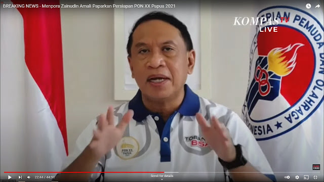 Zainudin Amali Akan Berkantor di Papua Selama Pelaksanaan PON XX Berlangsung.lelemuku.com.jpg