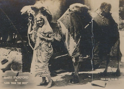 Mary Pickford lobby card camel