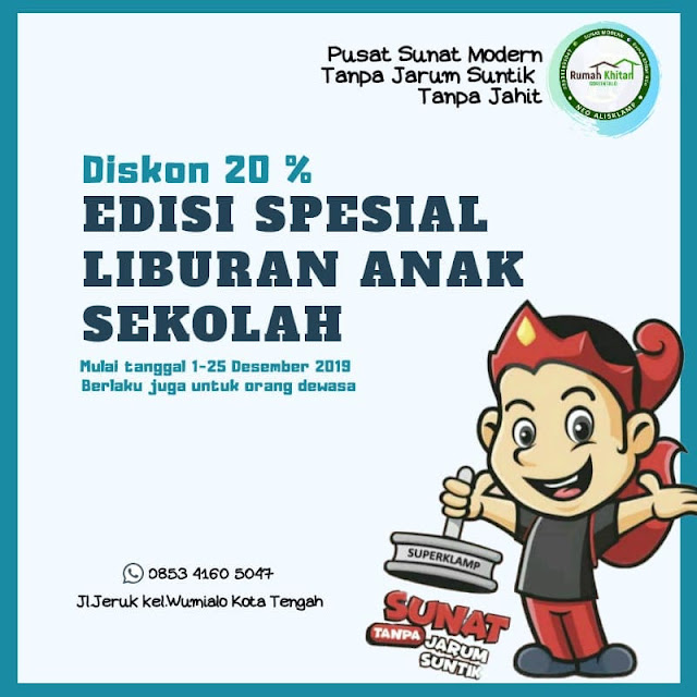 diskon sunat anak di gorontalo