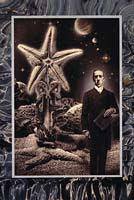 H.P. Lovecraft, illustrazione di J.K. Potter