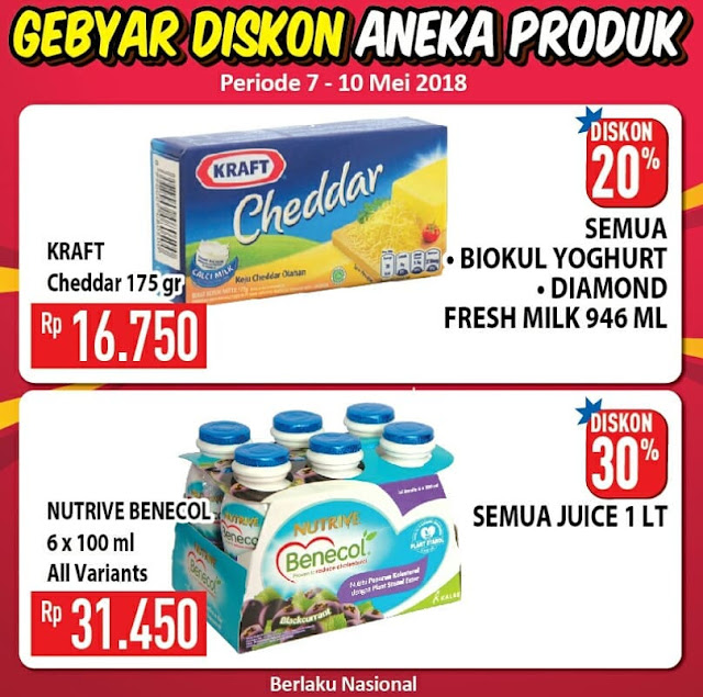 Katalog Harga HYPERMART Promo Weekday Periode 7-10 Mei 2018