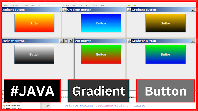 Gradient Buttons In Java