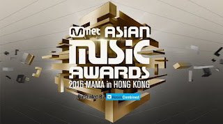  Nominasi Pemenang Mama Mnet Asian Music Awards 2016