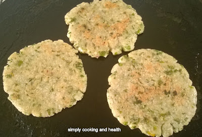 Bread on the griddle