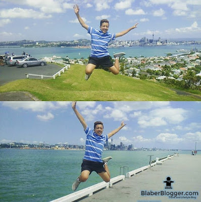 Nischal Gurung taking jumpshot in Devenport, Auckland