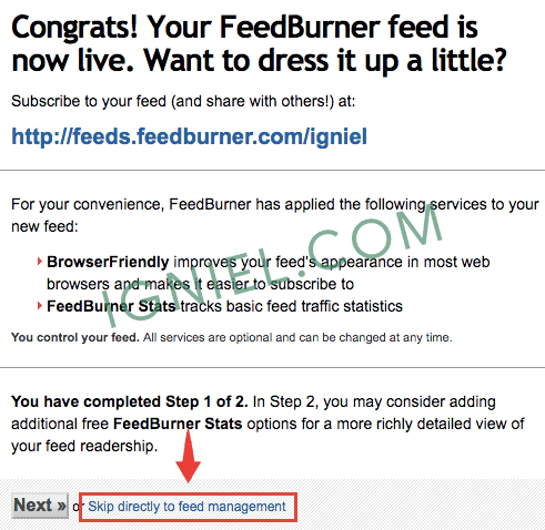 FeedBurner Email Subscribe Service for Blogs