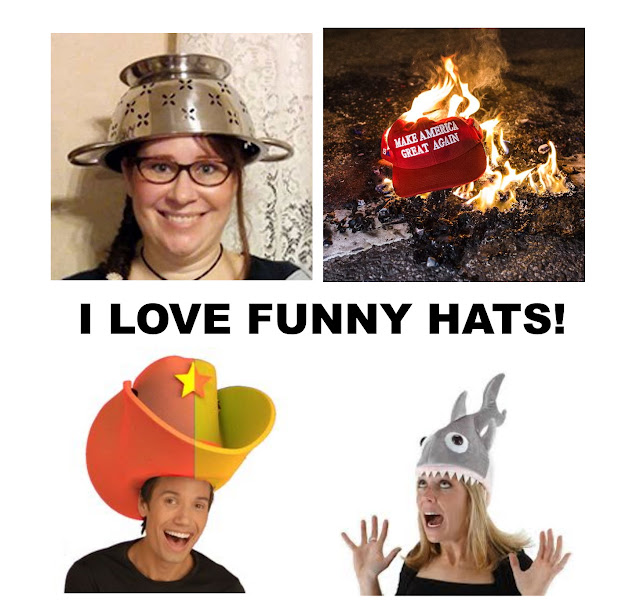 I love Funny Hats! - meme - gvan42