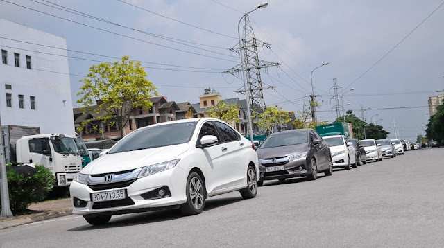 Honda City Club tổ chức "siêu off" tại Hà Nội