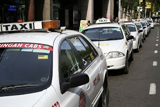 London airport taxi