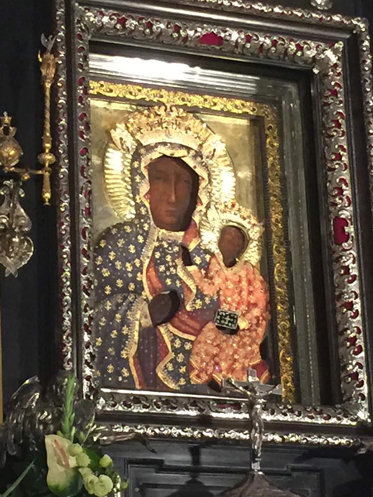Madonna nera di Czestochowa Polonia
