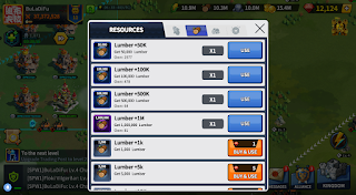 League of Kingdoms - Resource Top Up