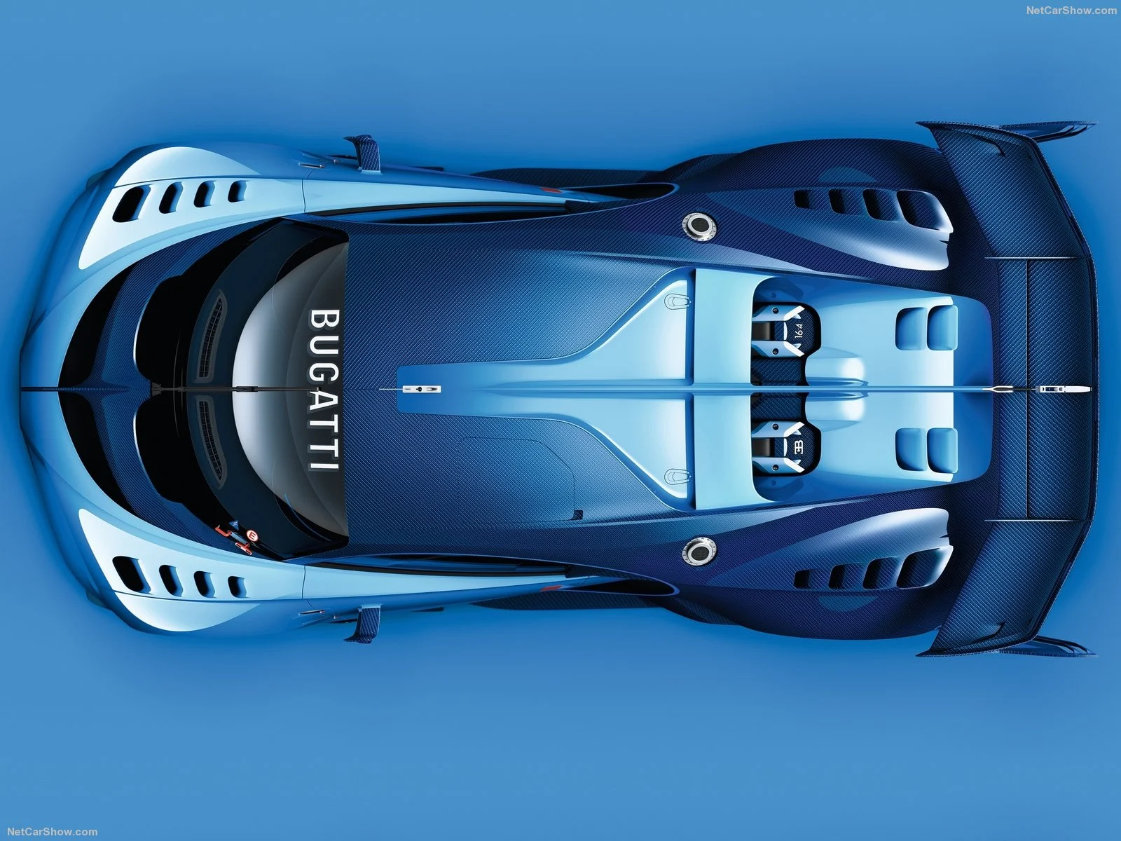 Hình ảnh siêu xe Bugatti Vision Gran Turismo Concept 2015 & nội ngoại thất