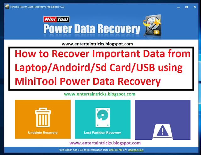 How to Recover Deleted Data Using MiniTool Power Data Recovery