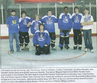 Silver medalist GMHS Roller Hockey Team