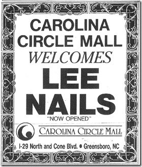 Lee Nails Grand Opening October 1994