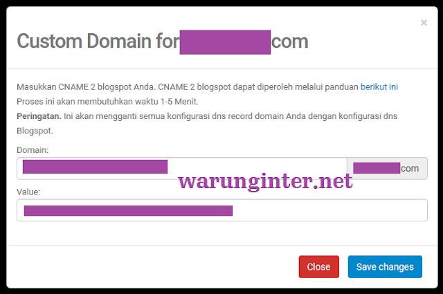 Custom domain TLD