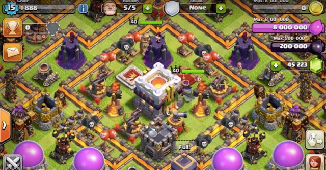 Tips Upgrade Defense Town Hall Level  11 di Clash of Clans