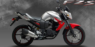 Yamaha FZ-S Red-White 150 cc