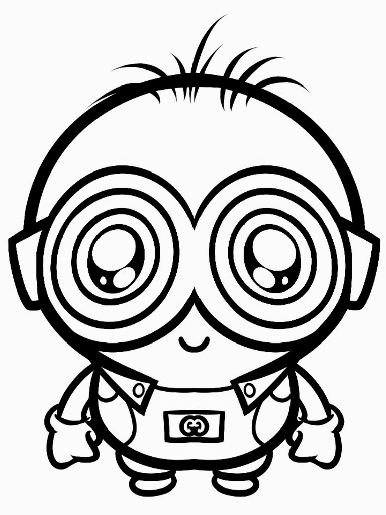 Despicable Me Minions Coloring Pages 7