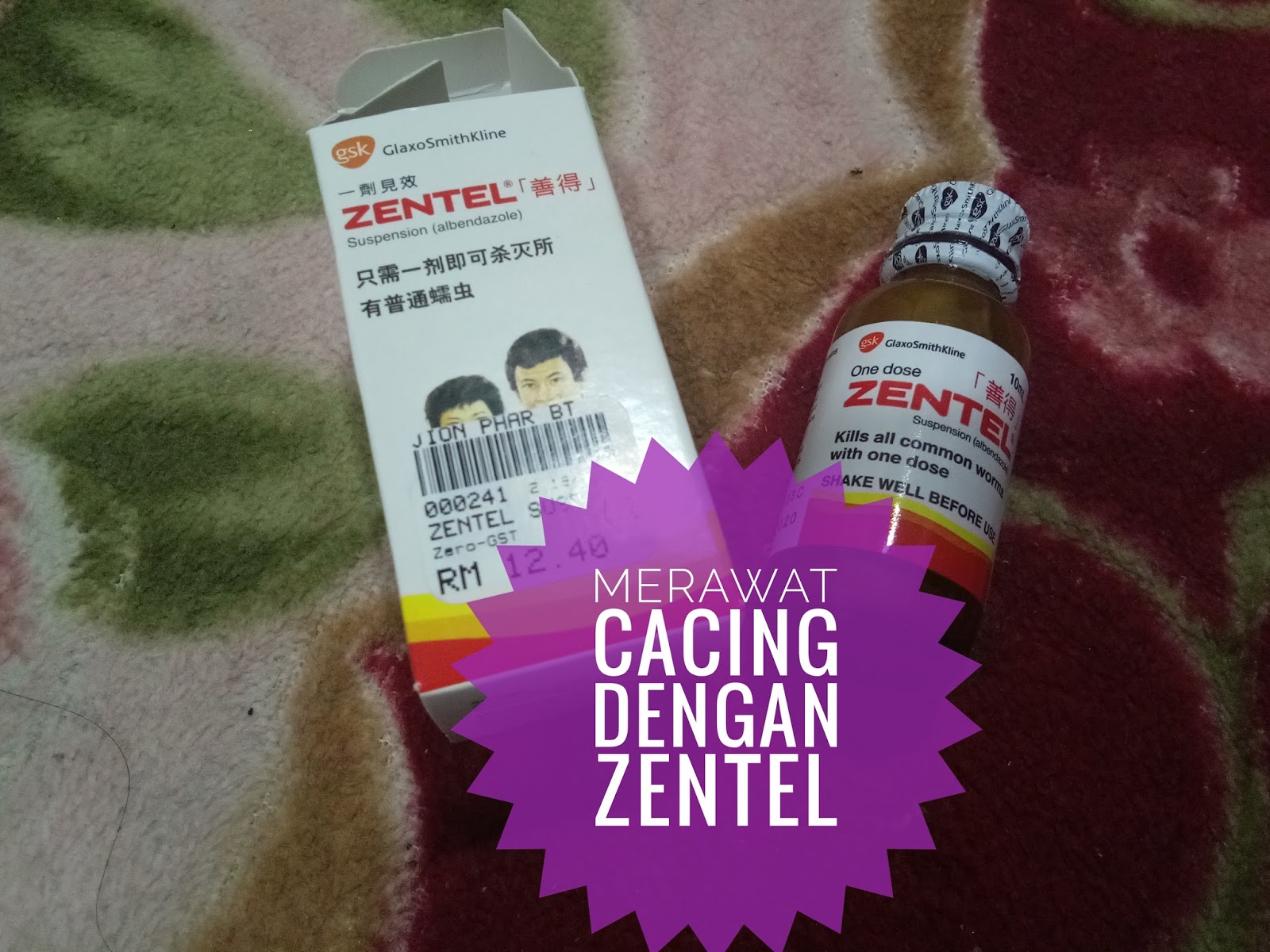 Merawat Cacing Dikalangan Anak Dengan Zentel