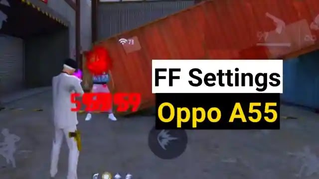 Oppo A55 free fire settings for headshot: Sensi and dpi