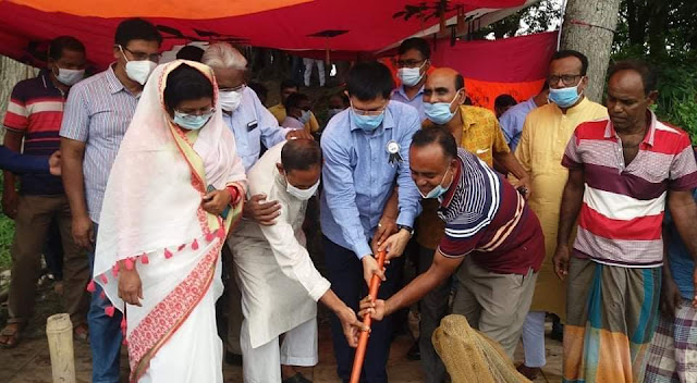  কোটচাঁদপুরে কপোতাক্ষ নদে  মাছের পোনা অবমুক্ত করেন এমপি, শফিকুল আজম খাঁন চঞ্চল