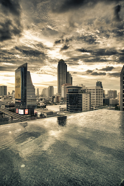 Piscina dell'hotel Eastin Grand Sathorn-Bangkok