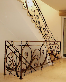 Balustrade en fer forgé 