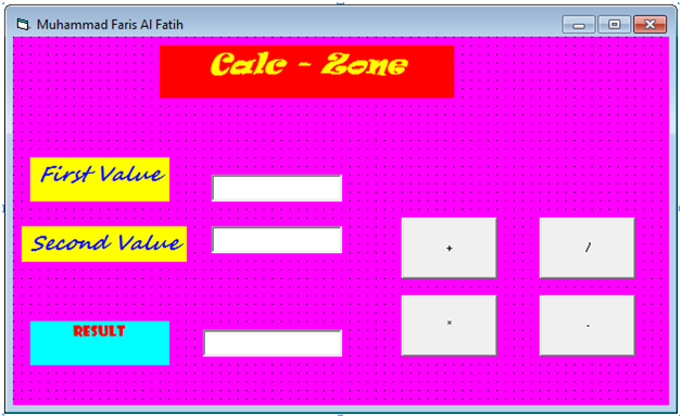 Membuat Kalkulator Sederhana Menggunakan VB 6