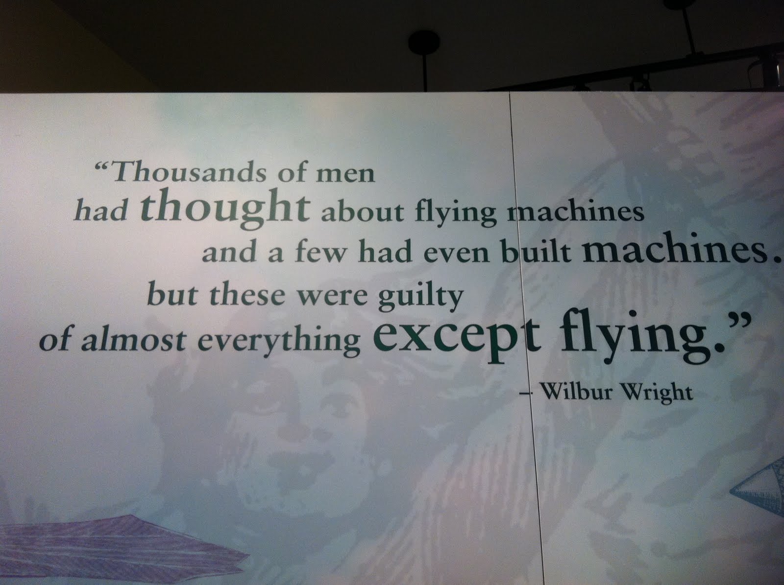 the wright brothers said quotes