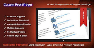 Custom Post Widget v2.4.1 - Premium WordPress Plugin
