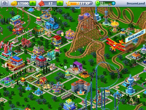 Game Rollercoaster Tycoon 4 Mobile Mod APK ( Infinity Money ) 